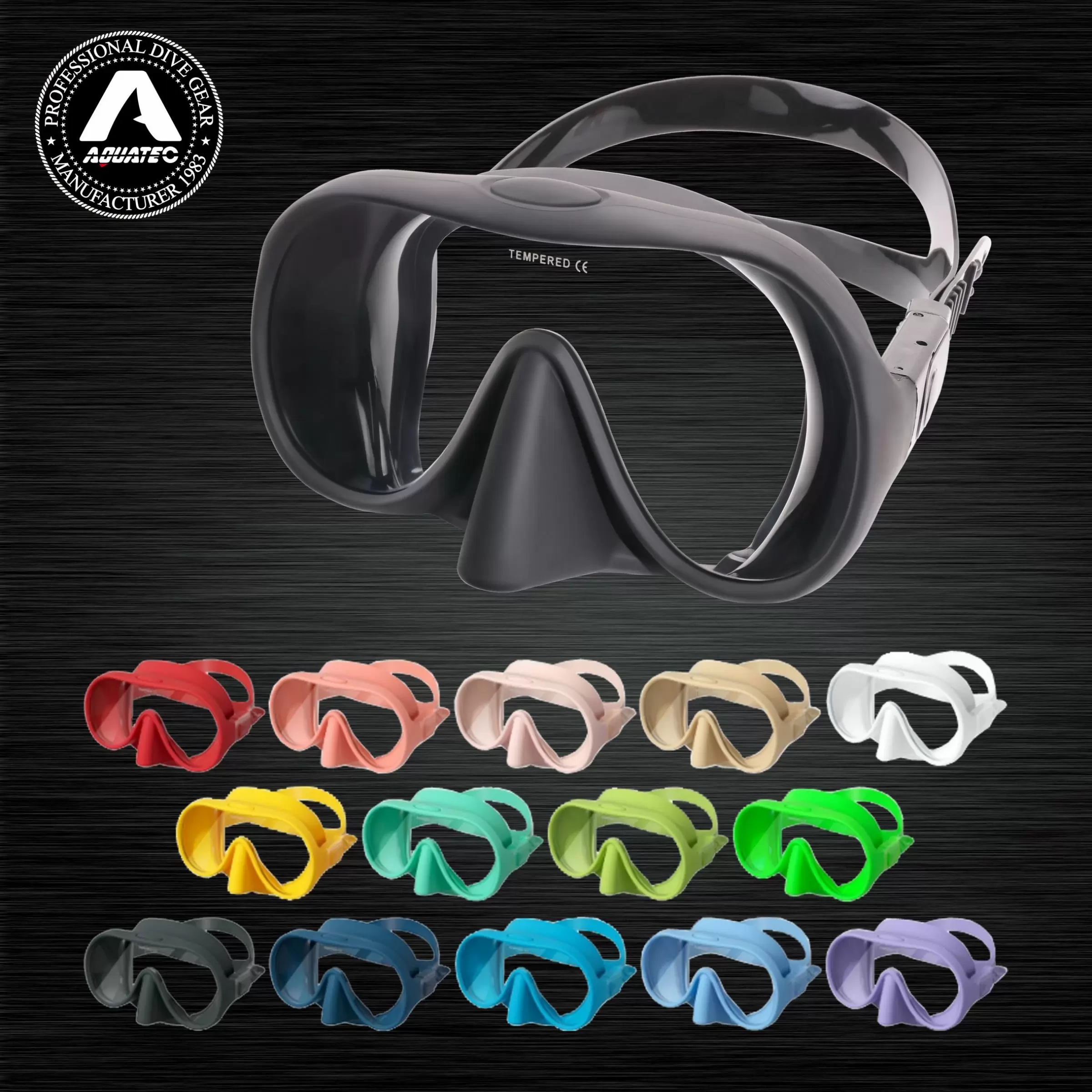 Aquatec Men's Diving Mask
